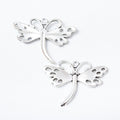 Openwork Dragonfly Metal Charm Pendant For Jewelry Making And Craft Projects view 7
