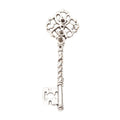 Vintage Ornate Key Charm in 4 Finishes for DIY Jewelry Making view 8