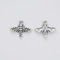 Spread Wing Bee Metal Charms In Five Finishes For Jewelry Making view 9
