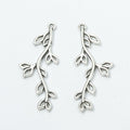 Leafy Branch Metal Jewelry Connectors in 5 Finishes view 9