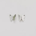 Double Sided Butterfly Metal Beads in Five Finish Colors view 8