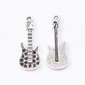 Electric Guitar Metal Charms in Two Antique Finishes view 7