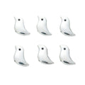 Curved Bird Spacer Bead in Bronze and Silver Tones view 6