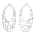 Oval Bubble Cutout Chandelier Connector in Two Antique Finishes view 6