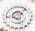 Concentric Gear Metal Jewelry Components in 6 Distinct Finishes view 10