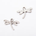 Detailed Dragonfly Charm In 5 Metal Finishes For Jewelry Making view 9
