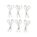 Small Scissors Charm In Antique Gold And Silver Tones view 6