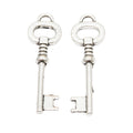Classic Skeleton Key Vintage Metal Charm Pendant for Jewelry Making view 9