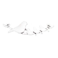 Birds on Branch Double Loop Connector in Two Antique Finishes view 6