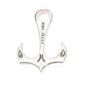 Broad Anchor Metal Charm Pendant For Jewelry Making And Craft Projects view 6
