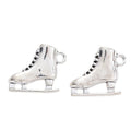 Ice Skate Metal Pendant Charms in 6 Distinct Finishes view 10