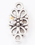 Floral Double Loop Metal Connectors in Six Finishes view 10
