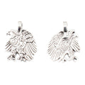 Antique Bronze and Silver Eagle Charms for Jewelry Making view 6