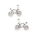 Bicycle Charm Alloy Jewelry Making Component in 7 Finish Options view 10