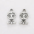 Cartoon Boy Charm In 2 Metal Finishes For Jewelry Making view 6