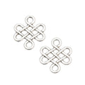 Chinese Knot Metal Connectors in Six Metallic Finishes view 9