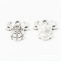 Ox Head Charm with Engraved Face in Two Antique Finishes view 6