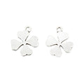 Four Leaf Clover Metal Charm Pendant For Jewelry Making view 4