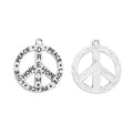 Peace Hope Love Dream Word Charms in Bronze and Silver view 6