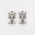 Cartoon Girl Charm In 1 Metal Finish For Jewelry Making view 3