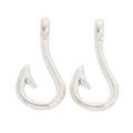 Curved Fish Hook Metal Charm Pendant For Jewelry Making view 8