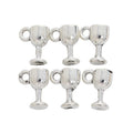 Miniature Goblet Metal Charms in Four Metallic Finishes view 8