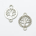 Round Tree of Life Two Loop Connectors in Two Finishes view 6