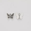 Openwork Butterfly Metal Charms in Four Vintage Finishes view 8