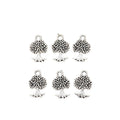 Round Tree Vintage Metal Charm Pendant for Jewelry Making view 6