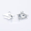 Graduation Cap Charm Metal Pendant for Jewelry Making view 4