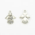 Patterned Skirt Angel Charm Metal Pendant for Jewelry Making view 7