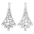Openwork Kite Chandelier Connector in Two Antique Finishes view 6