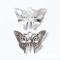 Filigree Butterfly Metal Charms in Four Antique Finishes view 7