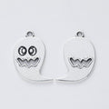Cartoon Ghost Metal Charm in Antique Bronze and Antique Silver view 6