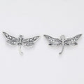 Openwork Dragonfly Metal Charm in 5 Pictured Finishes view 9