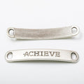 Achieve Word Bar Two-Loop Metal Connector For Jewelry Making view 6