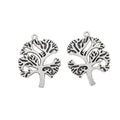 Large Openwork Tree Metal Charm Pendant Jewelry Making Component view 3