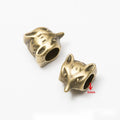 Mixed Motif Large Hole Antique Bronze Metal Beads Craft Beads view 7