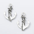 Nautical Anchor Charms in Three Contrasting Metal Finishes view 8