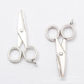 Scissors Metal Charm 3 Finish Options Craft Supply view 8