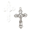 Ornate Crucifix Pendant Charms in Three Finishes for Jewelry Making view 7