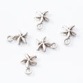 Small Starfish Metal Charms in Two Antique Finishes view 6