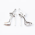 Bow High Heel Shoe Metal Charms in Four Finishes for Jewelry Making view 9