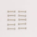 Straight Bar Two-End Connector in 2 Pictured Finishes view 6