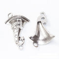 Vintage Wizard Hat Charms in Multiple Finishes for Jewelry Making view 6