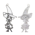 Cartoon Witch Charm In 1 Metal Finish For Jewelry Making view 3