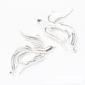Sweeping Phoenix Bird Charm In 4 Metal Finishes For Jewelry Making view 9