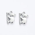 Koala Bear Charm In 2 Metal Finishes For Jewelry Making view 6