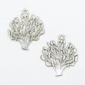 Openwork Branching Tree Metal Charms in 2 Pictured Finishes view 6