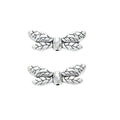 Leaf Pattern Wing Spacer Beads in Antique Bronze, Antique Silver view 5